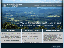 Tablet Screenshot of northsidebaptistcville.org